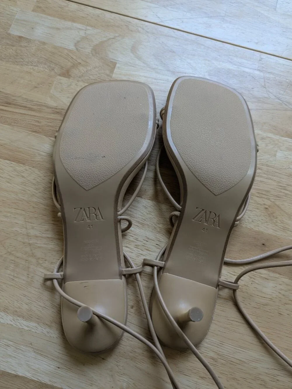 Zara Strappy Kitten Heels - Picture 10 of 15